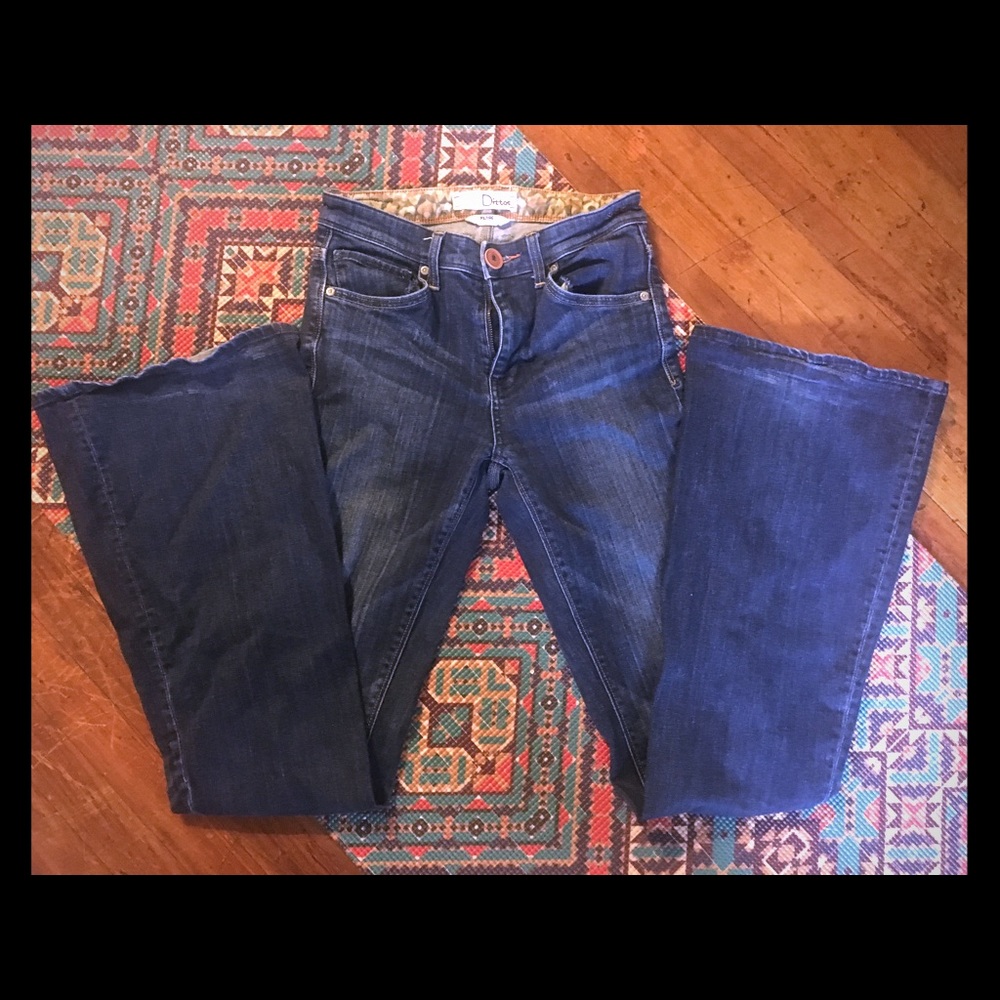 Dittos high rise flare jeans